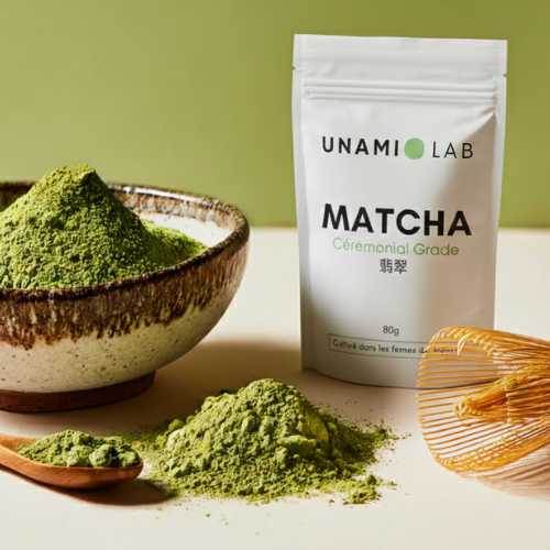 Préparation traditionnelle du matcha