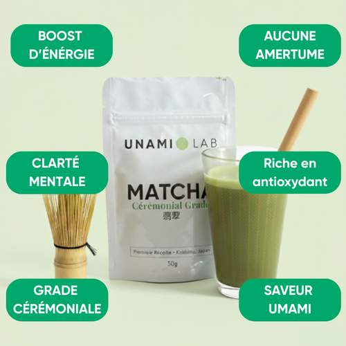 THÉ MATCHA CÉRÉMONIE